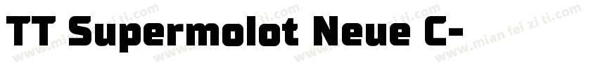 TT Supermolot Neue C字体转换
